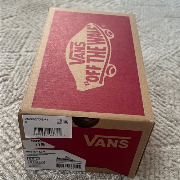 Toddler/Baby Vans Brooklyn Ls V Shoes - Picture 5 of 6